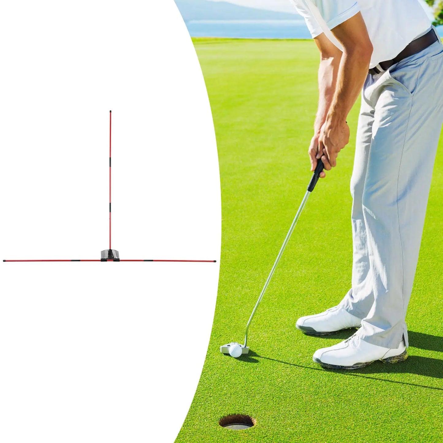 Golf Alignment Stick Holder