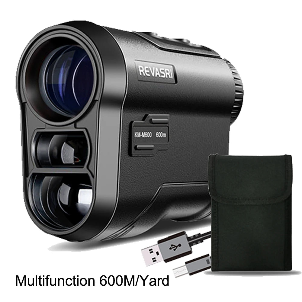 REVASRI Golf Laser Rangefinder 600M / 1000M Camouflage Hunting Monocular