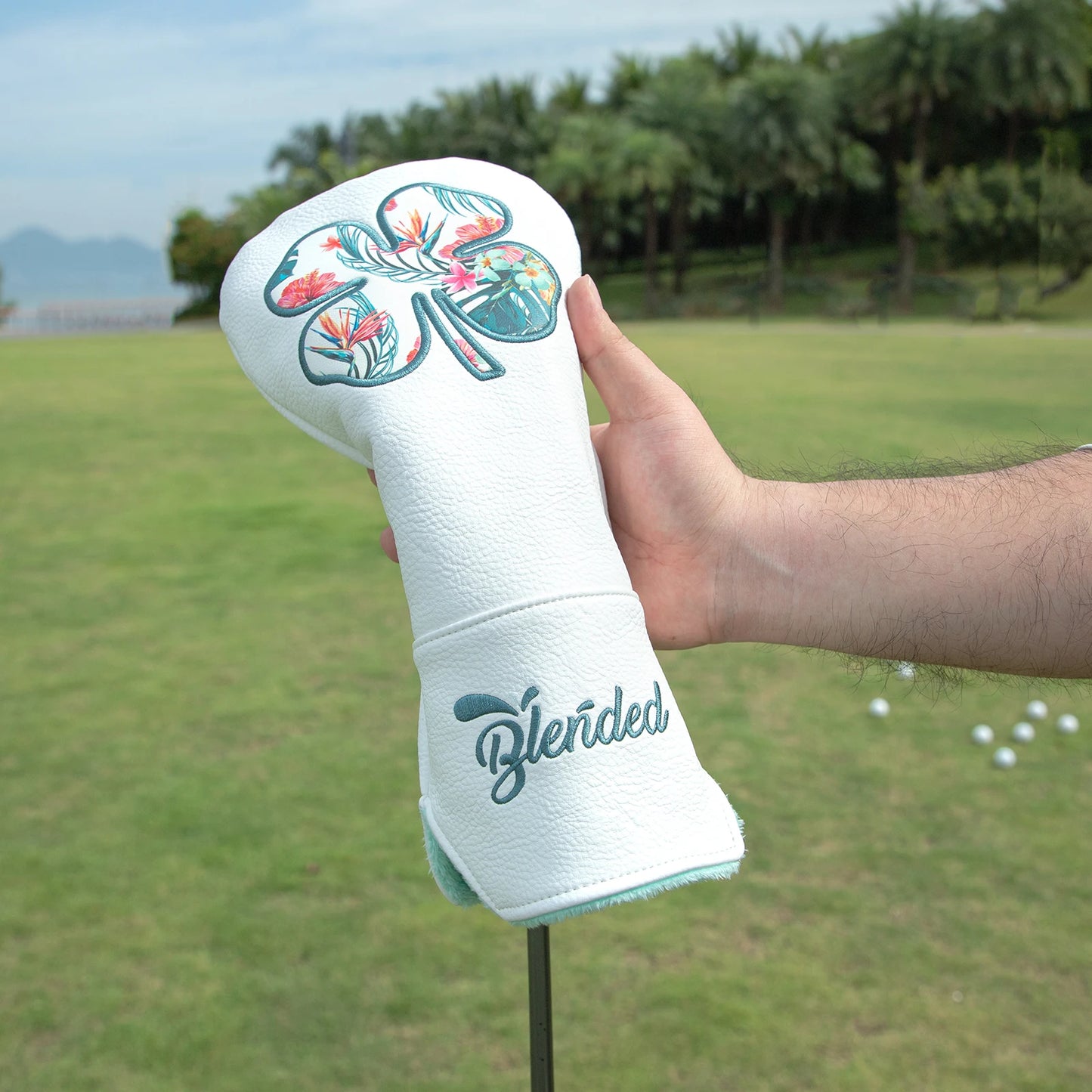 Lucky Clovers High Quality Golf Club Head Covers