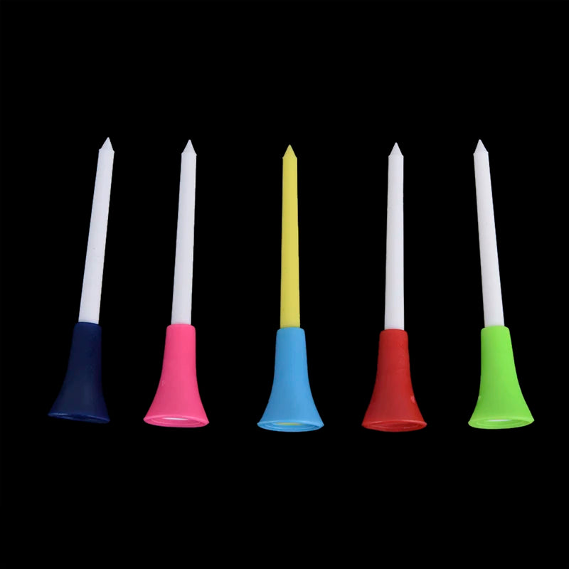 30PC  83mm Multi Color Plastic Golf Tees