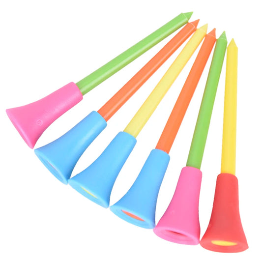 30PC  83mm Multi Color Plastic Golf Tees
