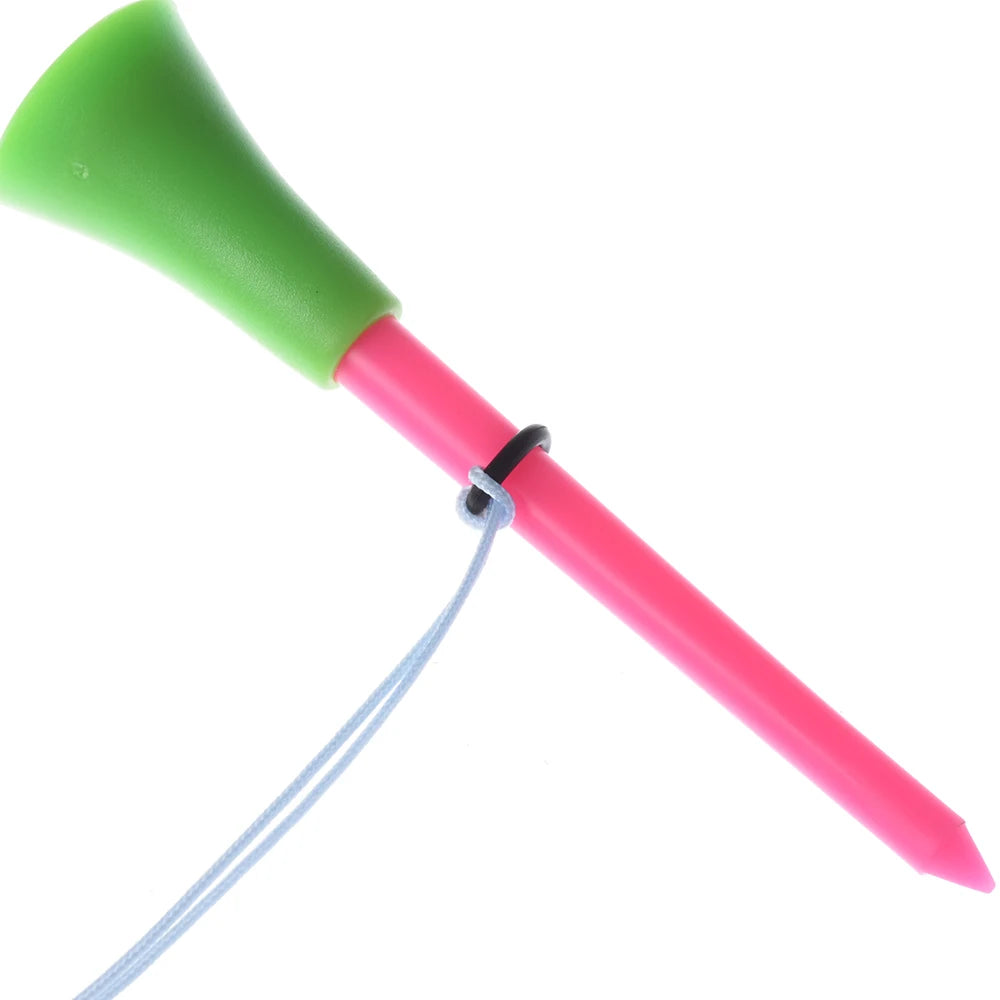 Golf Rubber Tees With Handmade Different Cartoon Pattern 10 Pieces