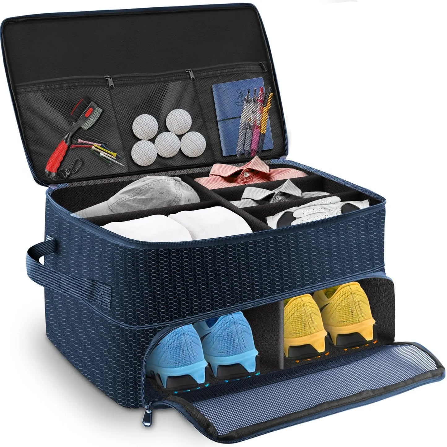2 Layers Golf Trunk Organizer