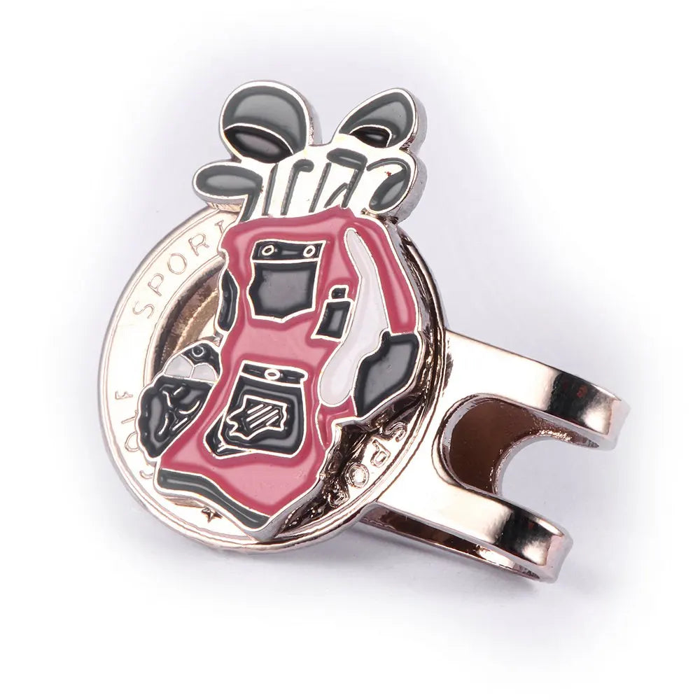 Hat Clip Golf Ball Markers