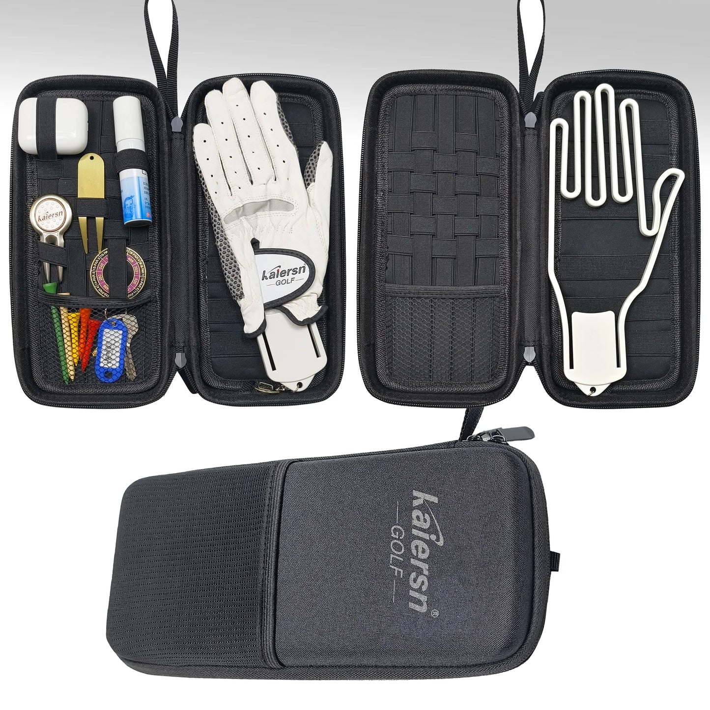 Golf Glove Holder & Valuables Pouch Case