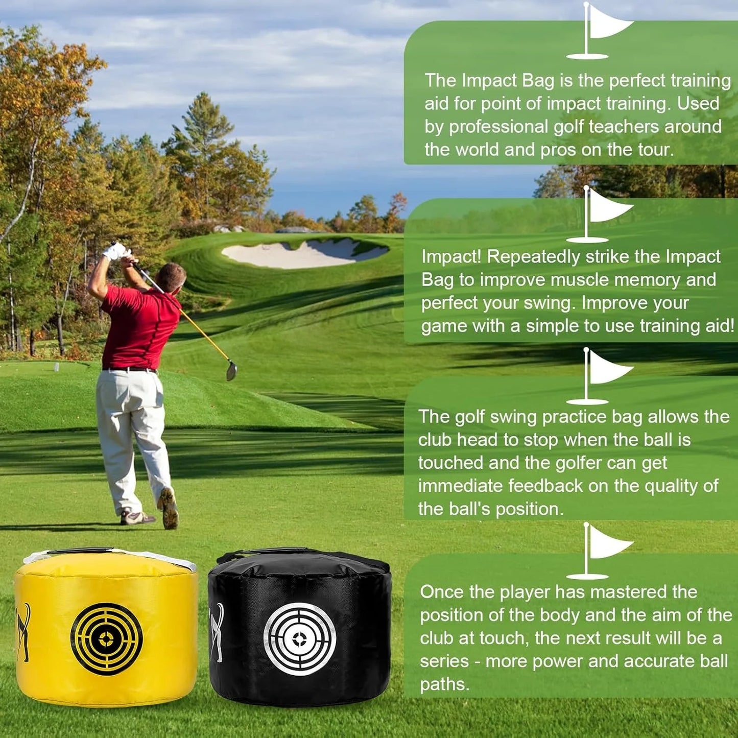 Golf Impact Bags