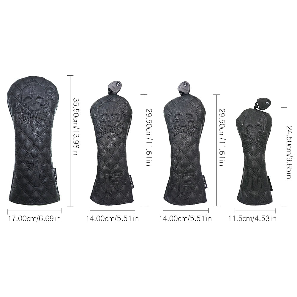 Skull Golf Club Covers