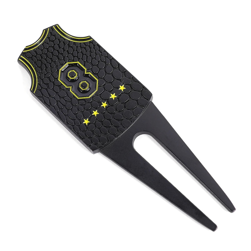 Golf Ball Marker Putting Green Pitch Fork Groove Cleaner