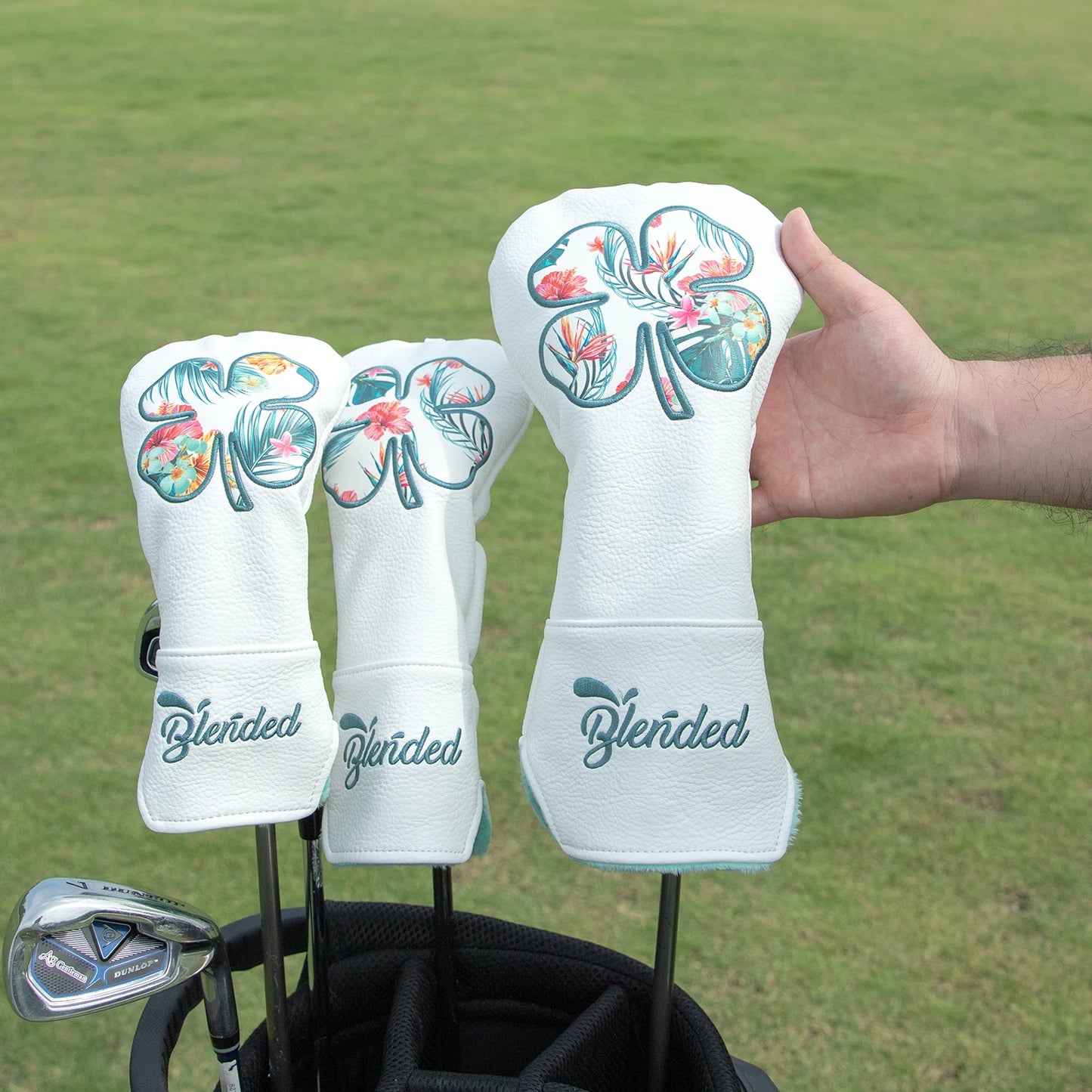 Lucky Clovers High Quality Golf Club Head Covers
