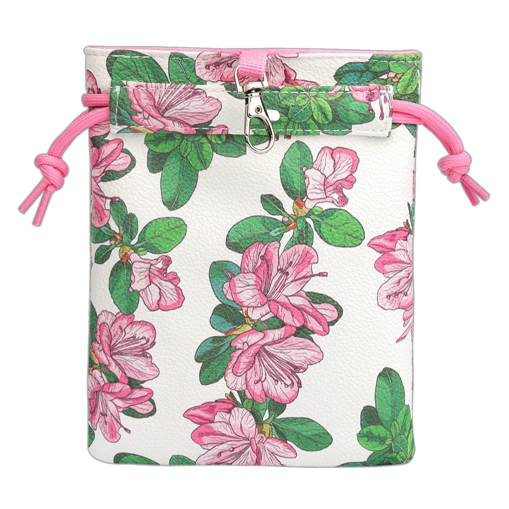 Faux Leather Various Pattern Printed Golf Valuables Bag