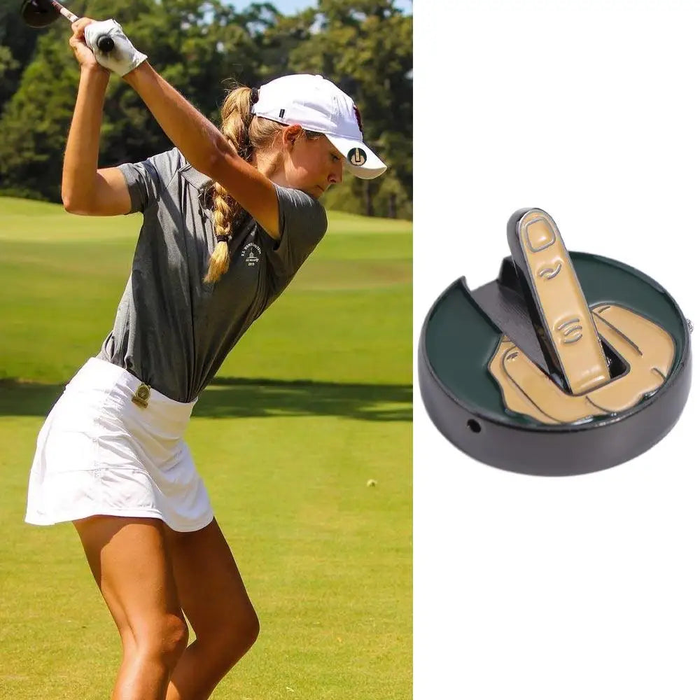 Middle Finger Golf Ball Marker