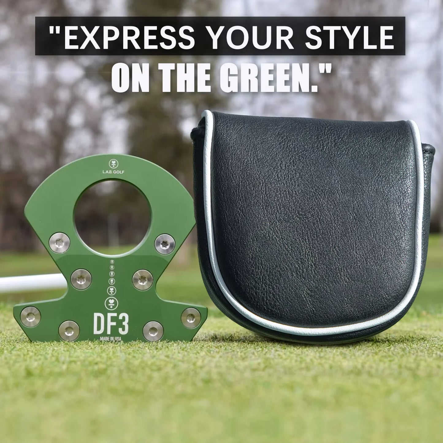Golf Mallet Putter Cover Headcover