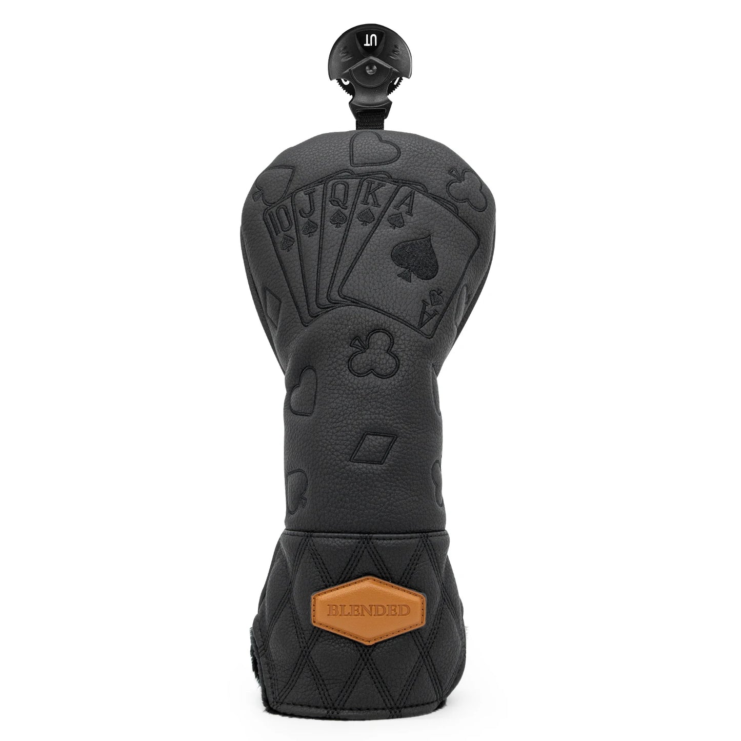 Black Lucky Poker Golf Club Covers