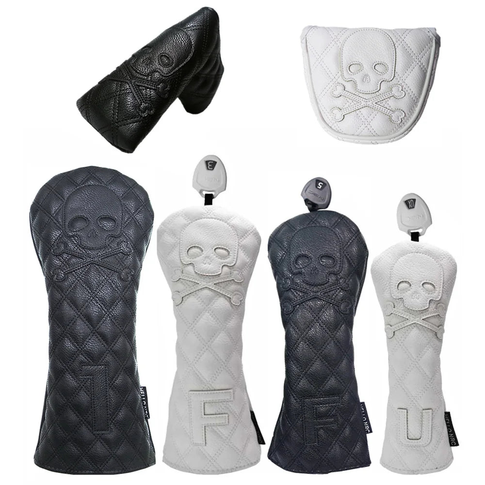 Skull Golf Club Covers