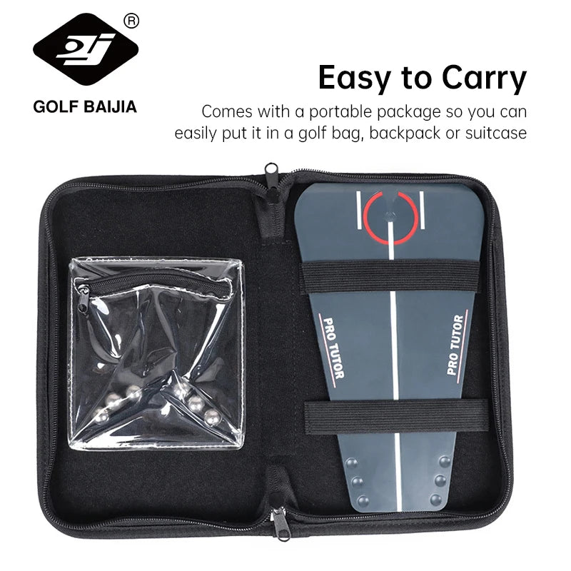 Golf tutor putting mirror