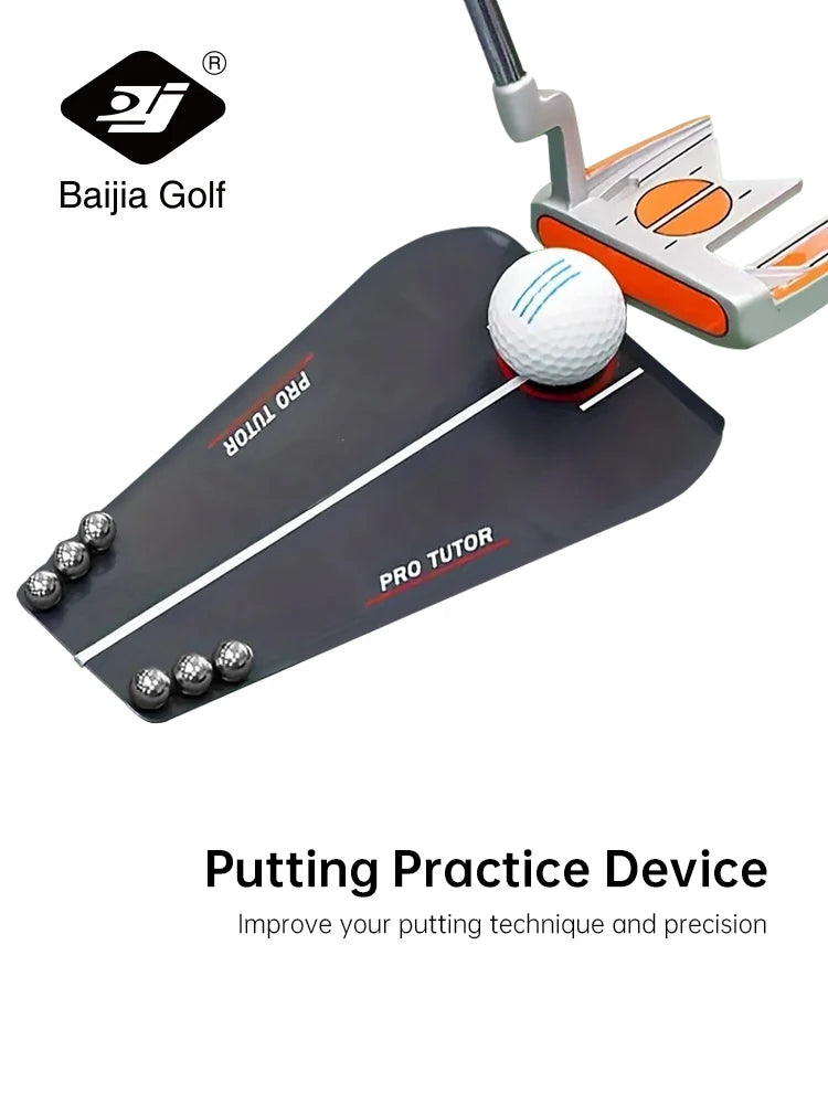 Golf tutor putting mirror