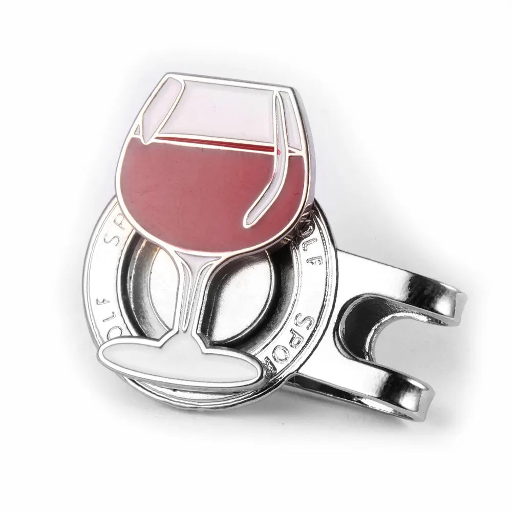 Hat Clip Golf Ball Markers