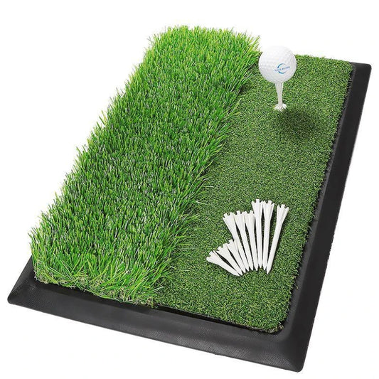 Two Color Hitting Mat Swing Trainer