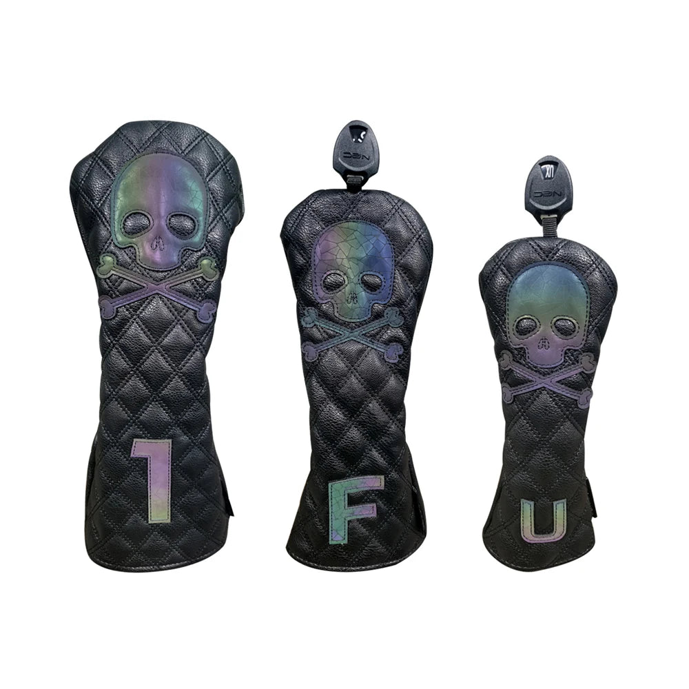 Skull Golf Club Covers
