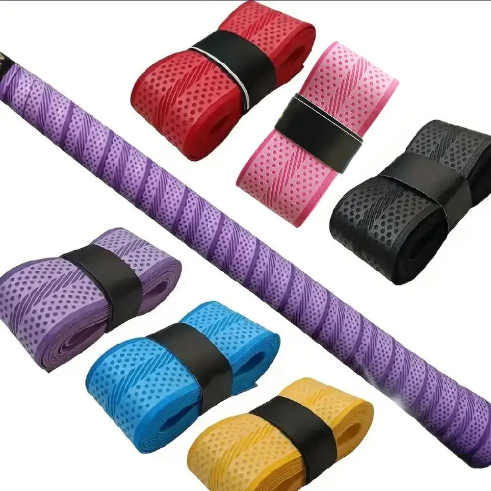 Golf Club Grip Tape Non-slip Waterproof Wrapping Grip Tape Sweatproof PU Wrapping Multi Color Quick Replacement Golf Accessories
