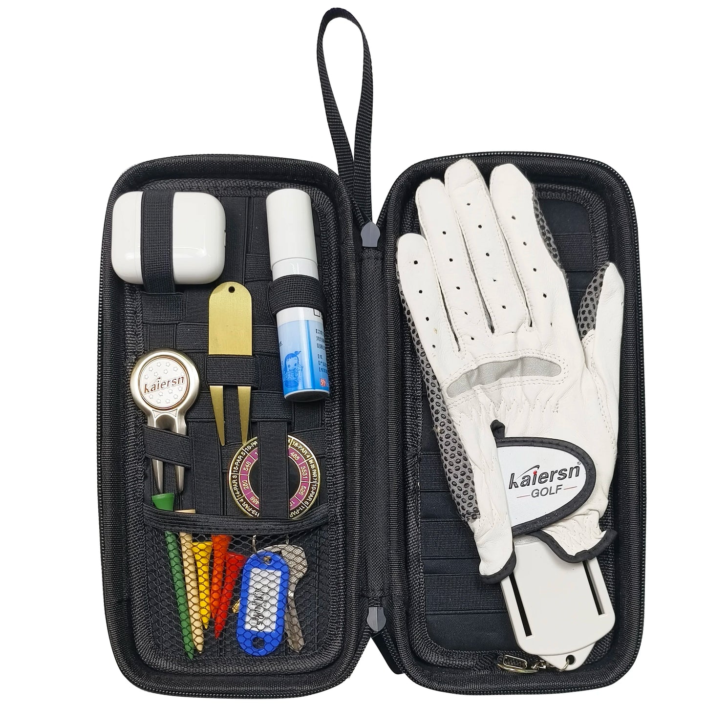 Golf Glove Holder & Valuables Pouch Case
