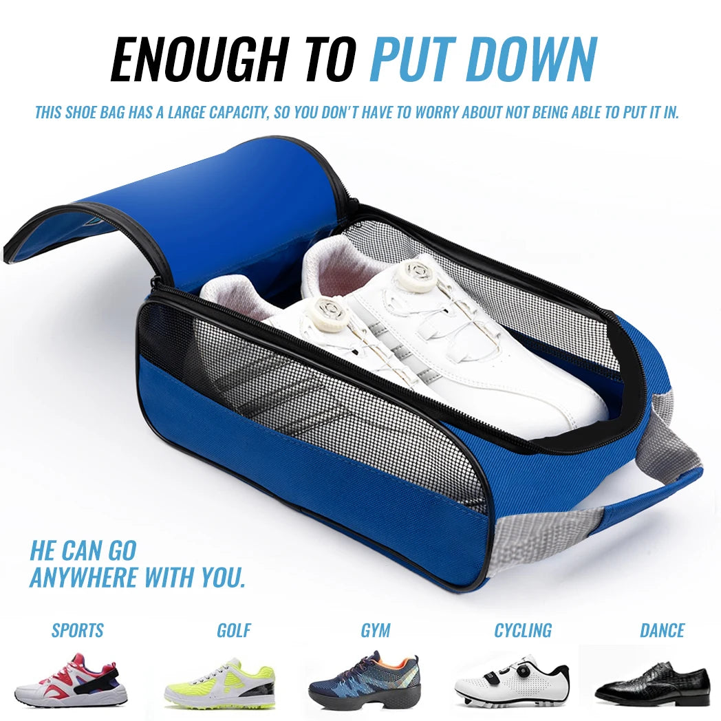 Golf Shoes Bag - Durable Canvas