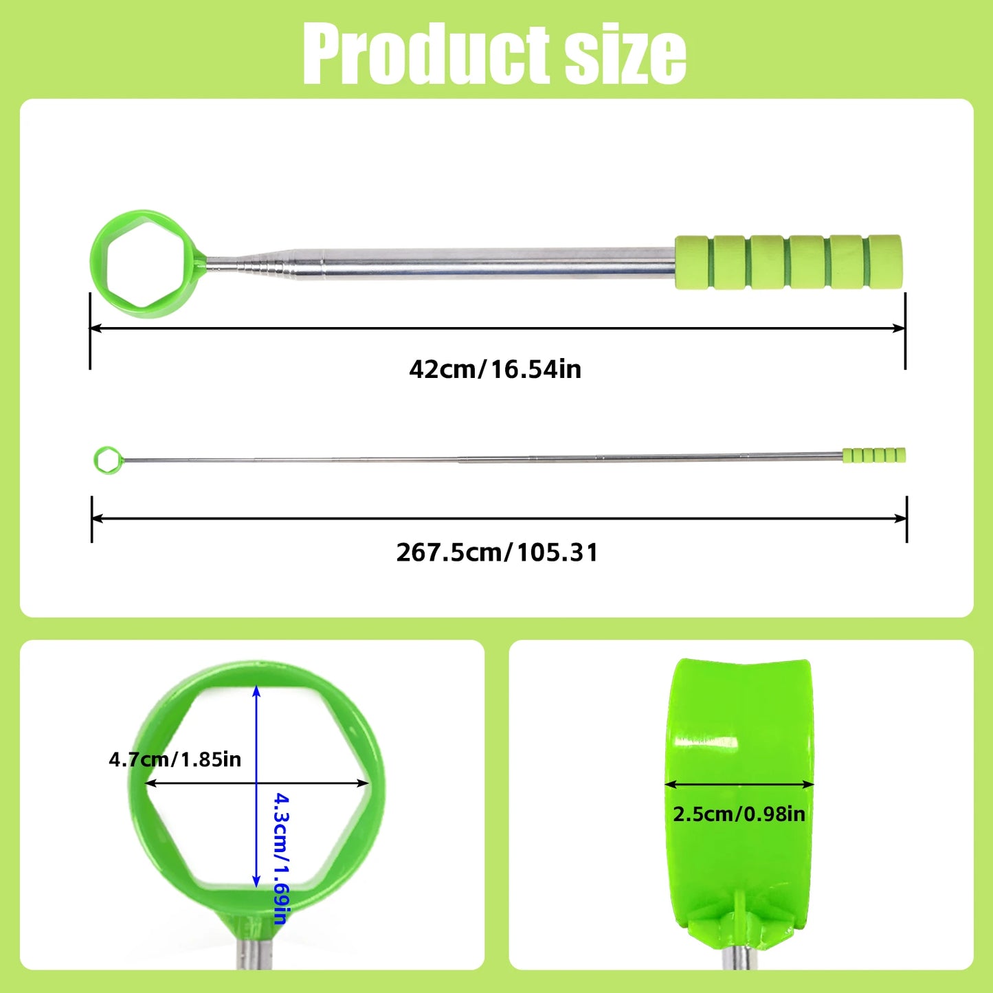 Retractable Golf Ball Retriever