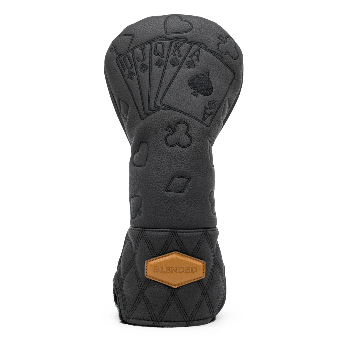 Black Lucky Poker Golf Club Covers