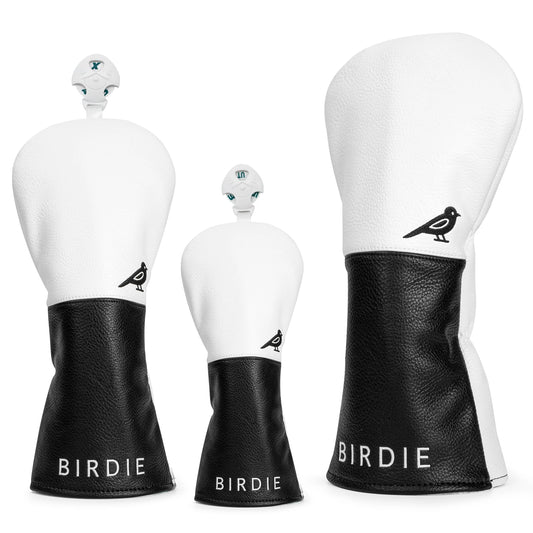 Premium Leather Birdie Golf Head Cover