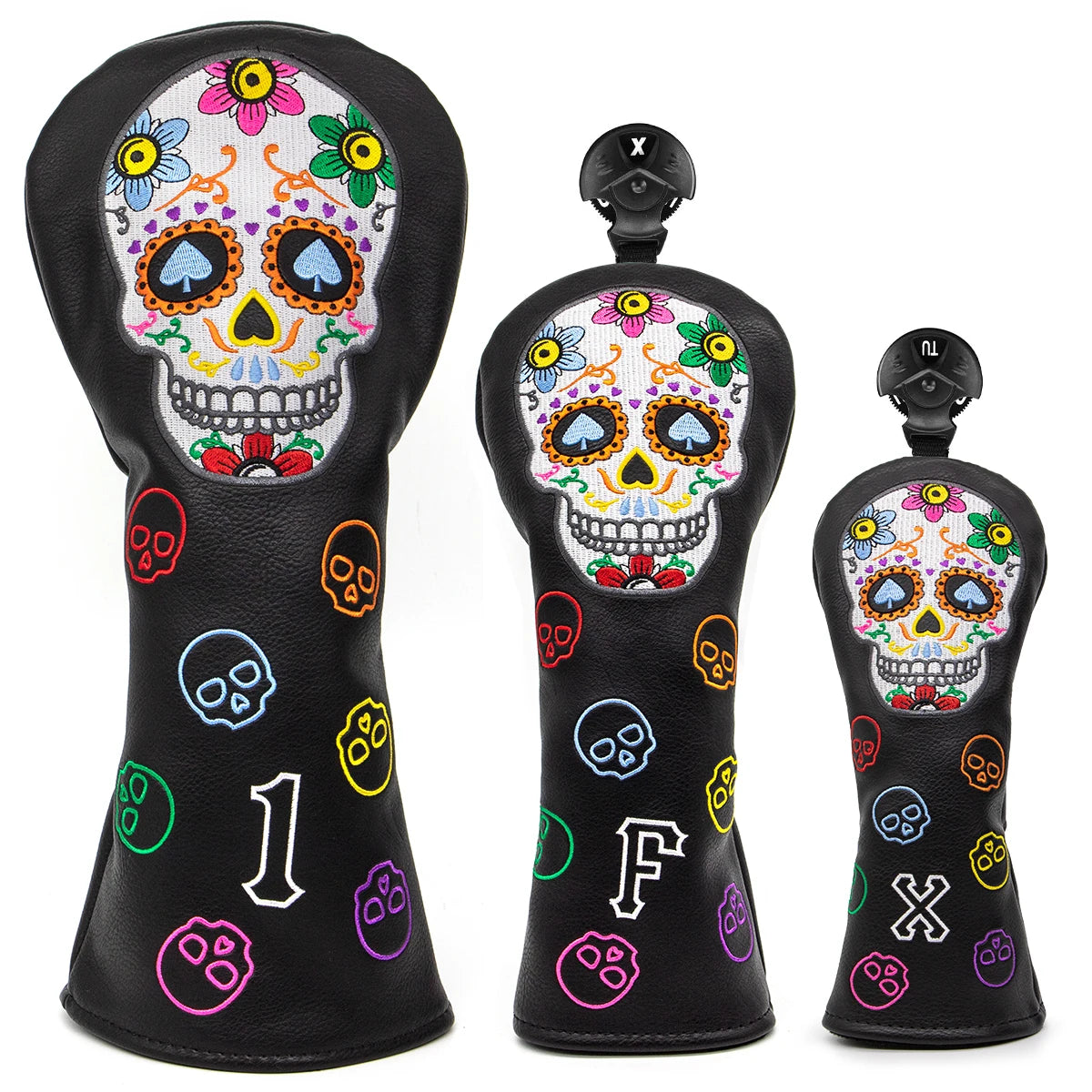Skulls Design Golf Club Headcovers