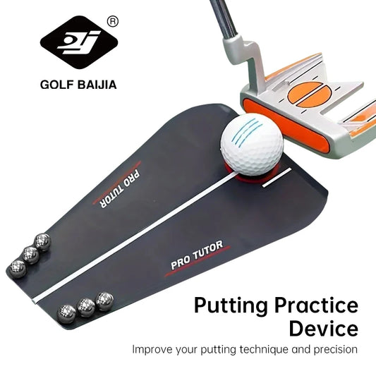 Golf tutor putting mirror