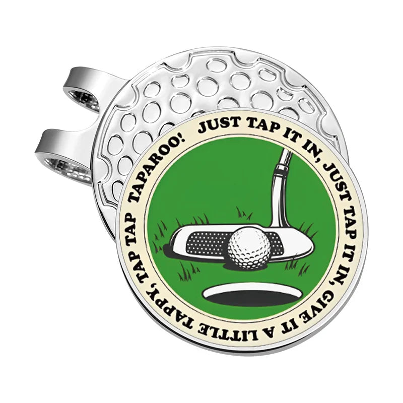 Golf Hat Clip Ball Marker