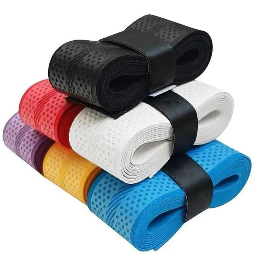 Golf Club Grip Tape Non-slip Waterproof Wrapping Grip Tape Sweatproof PU Wrapping Multi Color Quick Replacement Golf Accessories
