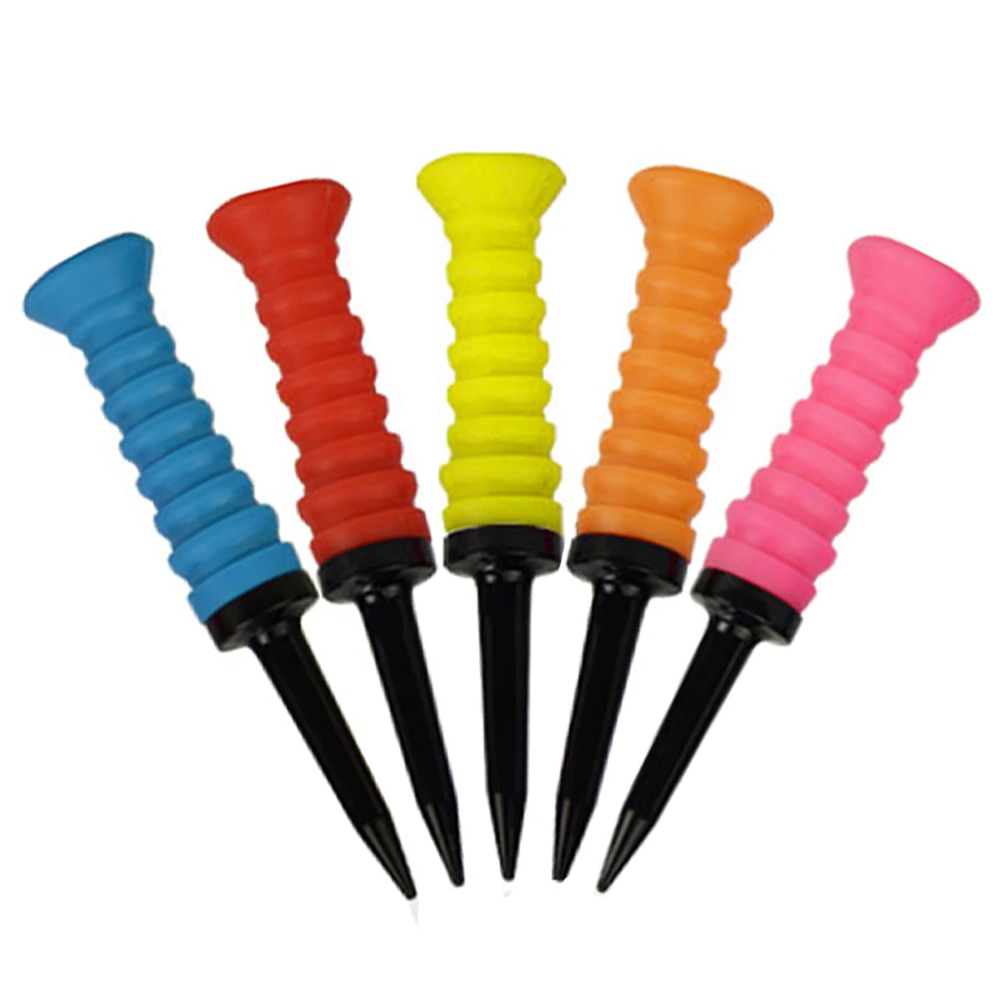Premium Elastic Golf Tees 5 Pieces