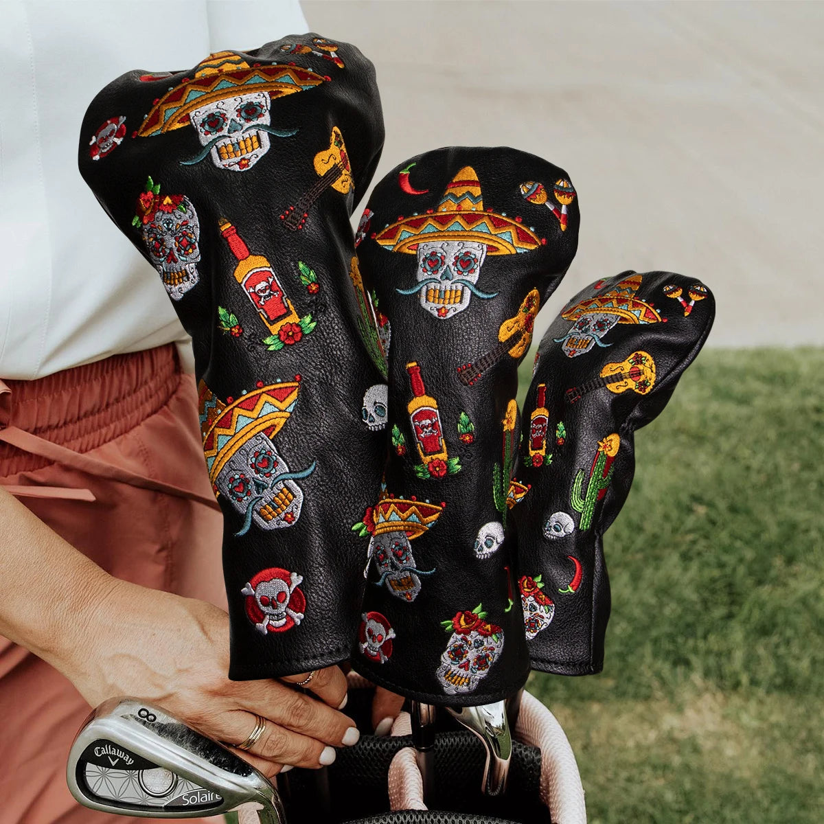 Premium Leather Golf Club Headcovers