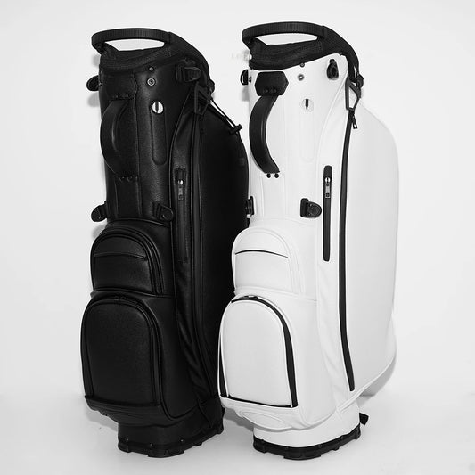 Waterproof Golf Bag Tag PU Leather Lightweight