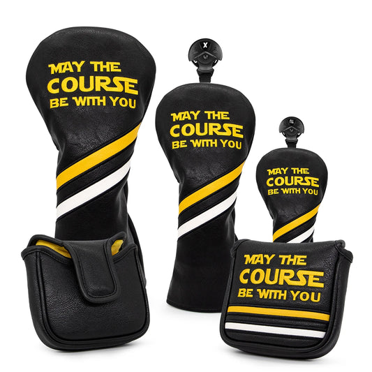Premium Leather Golf Club Head Covers