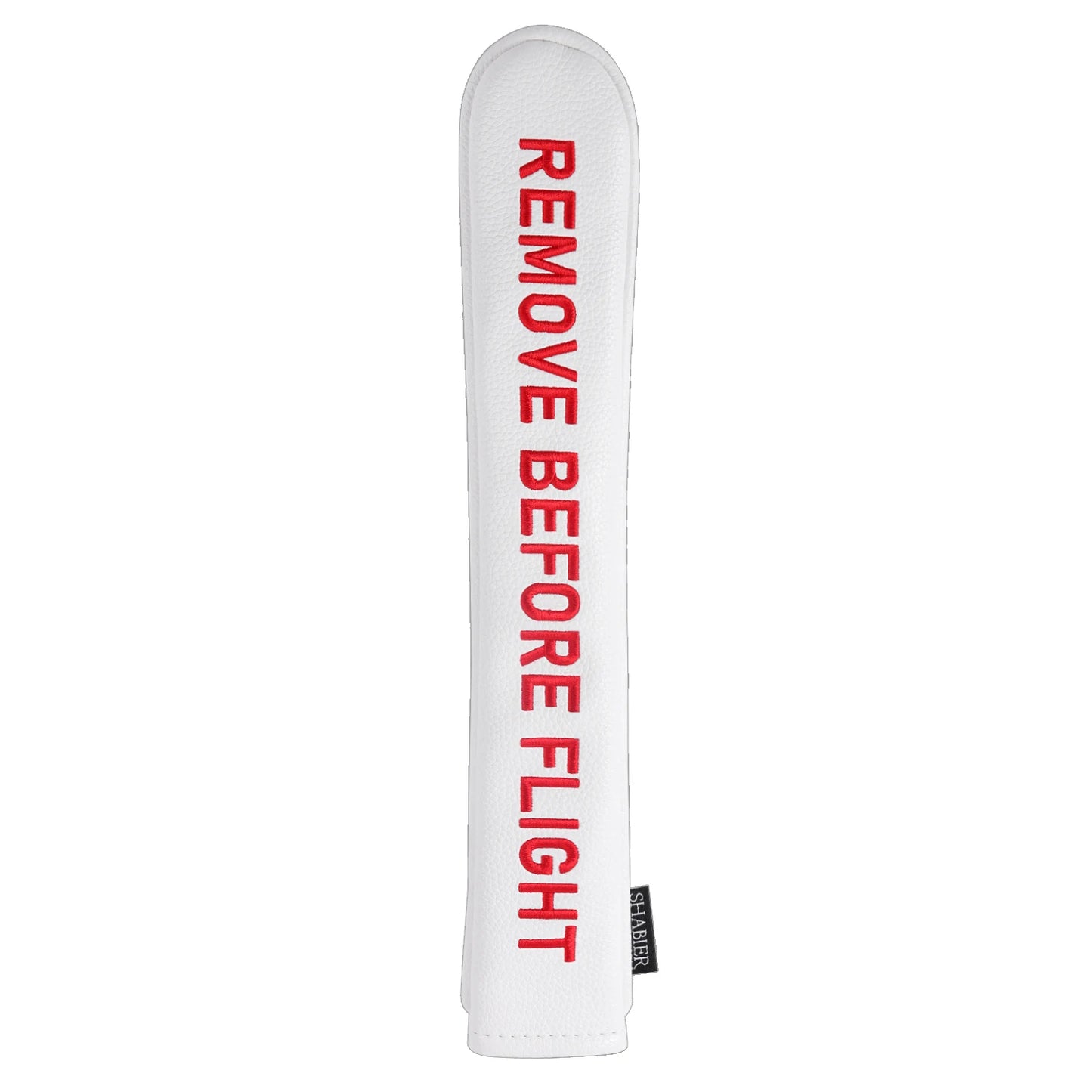 Golf Alignment Stick Cover PU Leather Hold 2 Sticks Headcover Golfer Men