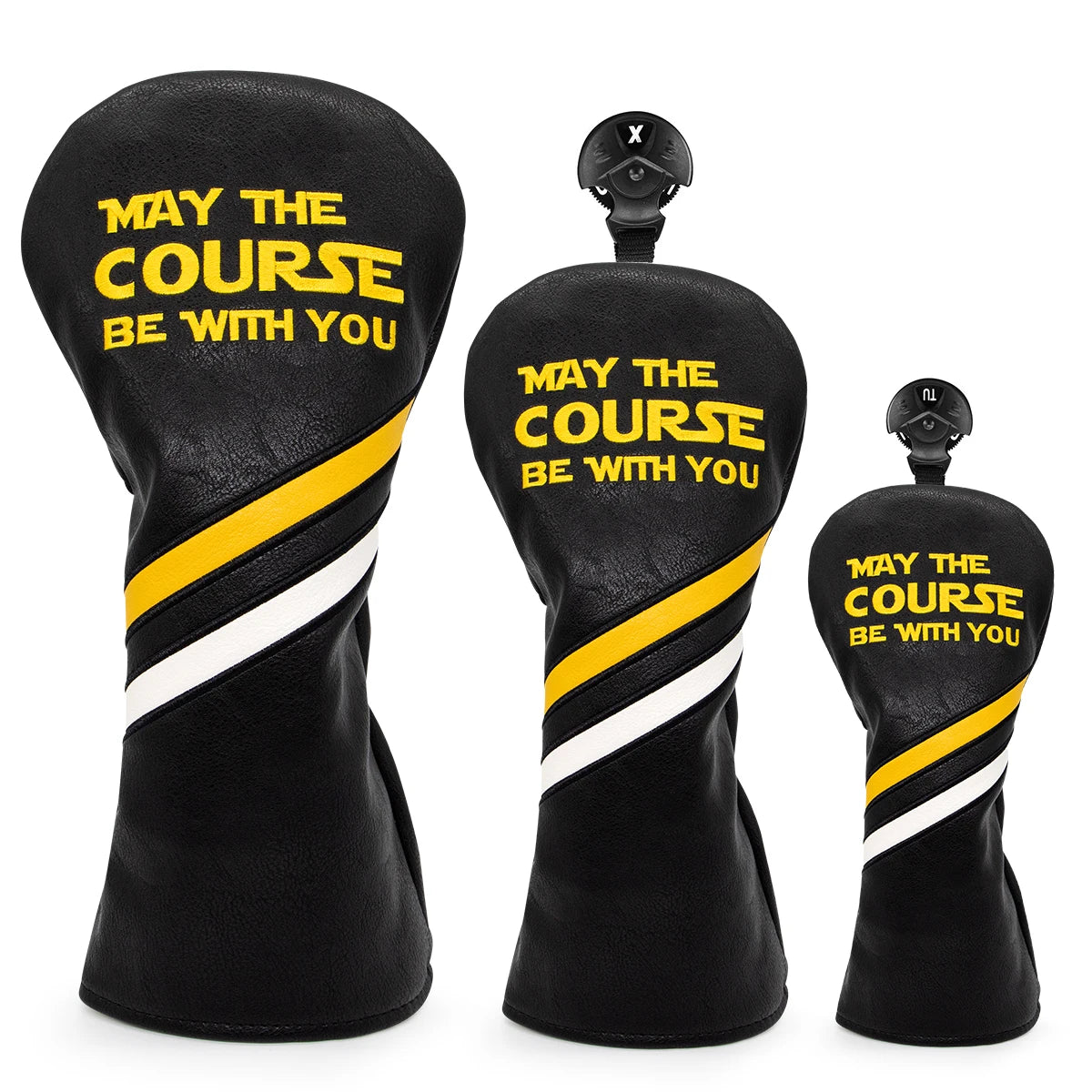 Premium Leather Golf Club Head Covers