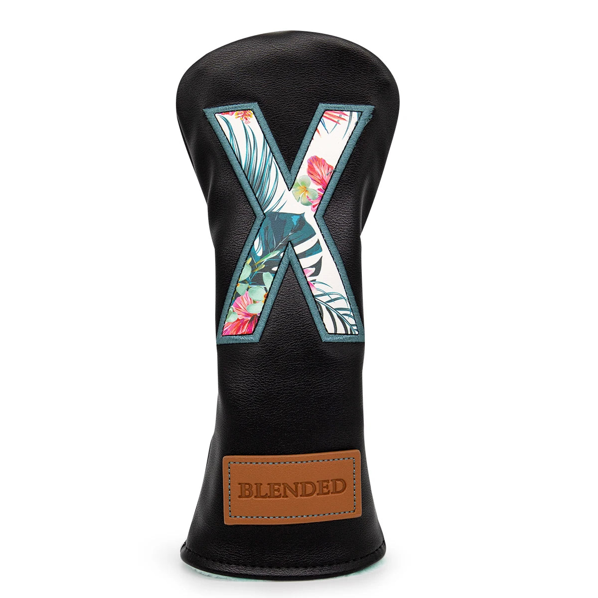 Black Leather Golf Headcovers