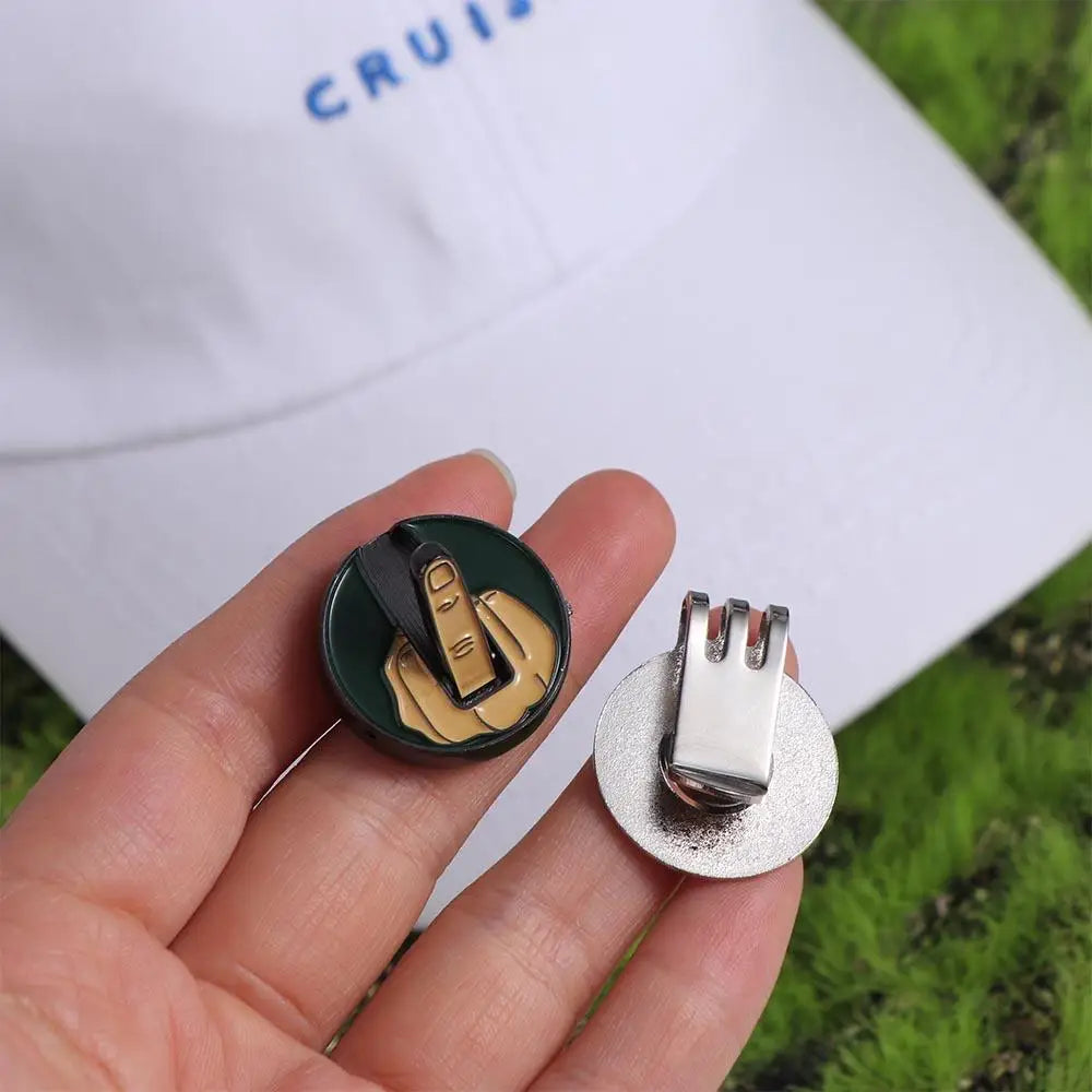Middle Finger Golf Ball Marker