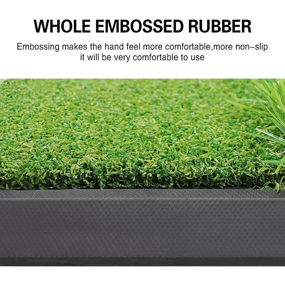 Two Color Hitting Mat Swing Trainer