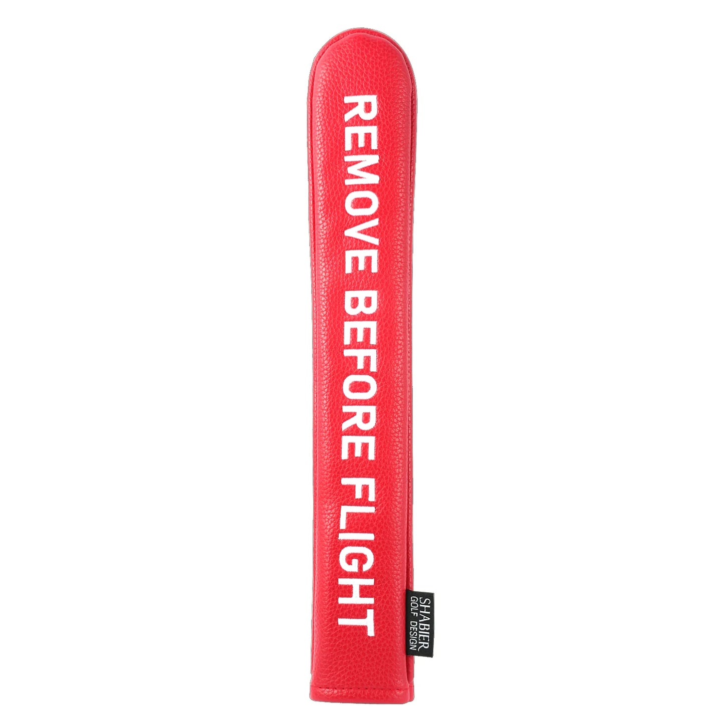 Golf Alignment Stick Cover PU Leather Hold 2 Sticks Headcover Golfer Men