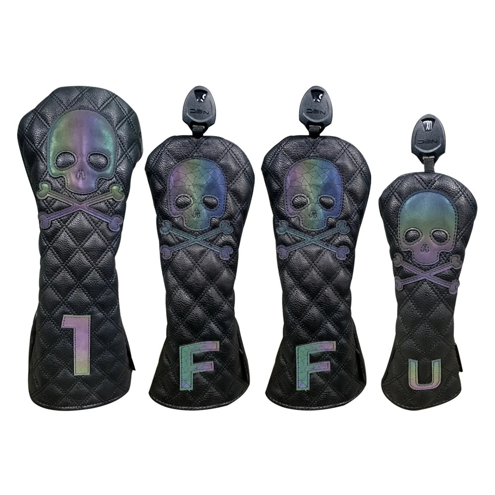 Skull Golf Club Covers
