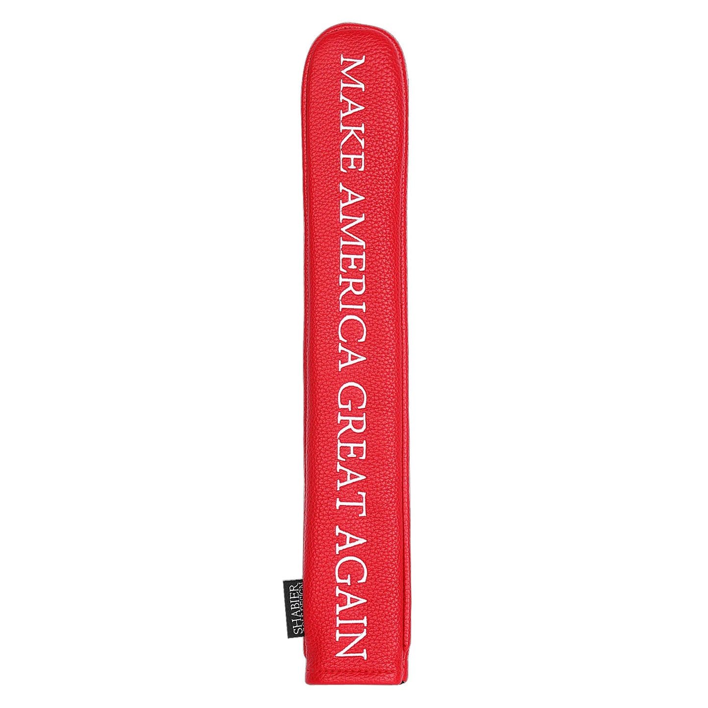 Golf Alignment Stick Cover PU Leather Hold 2 Sticks Headcover Golfer Men
