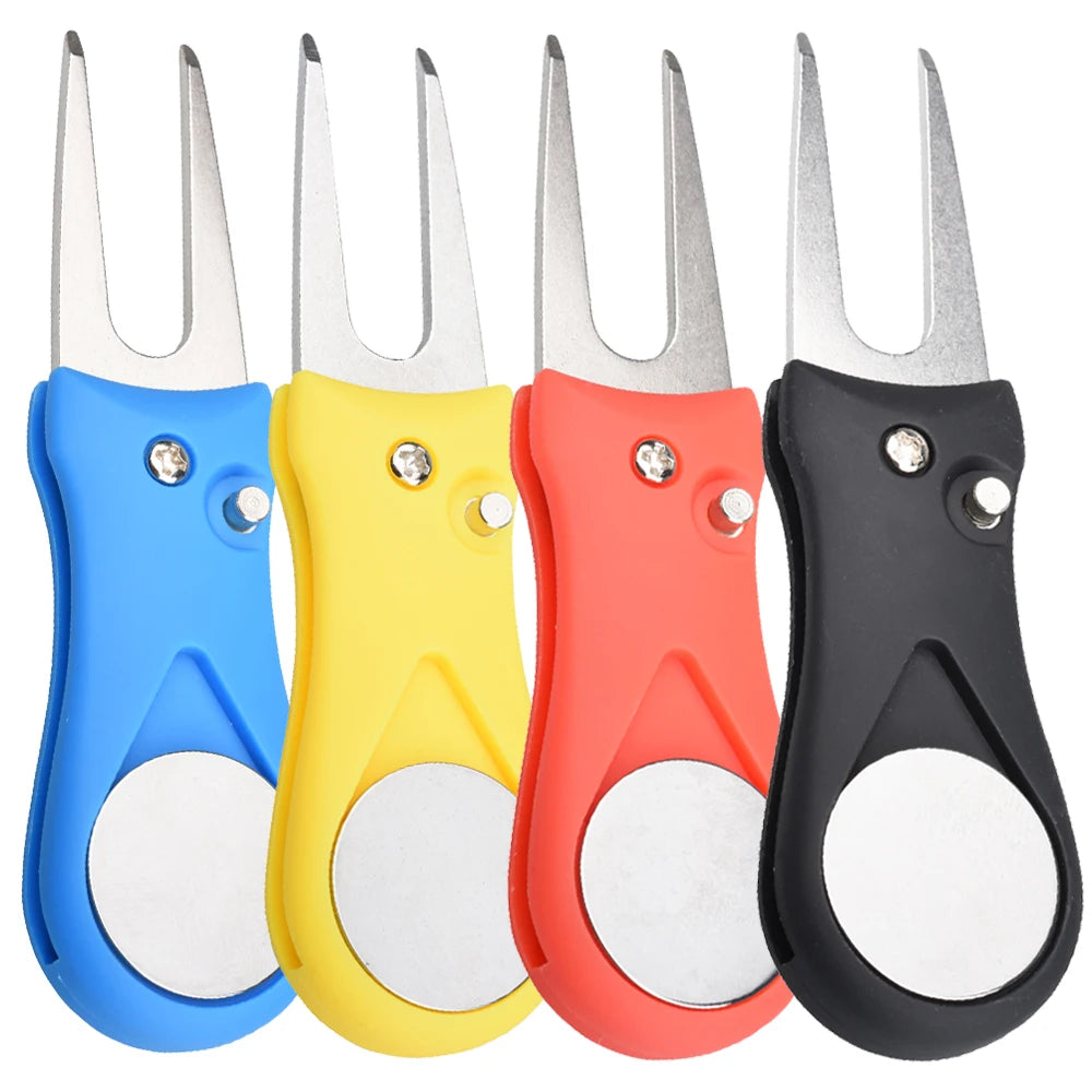 Foldable Golf Divot Repair Tool