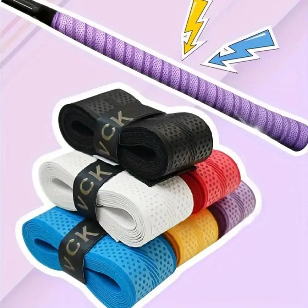Golf Club Grip Tape Non-slip Waterproof Wrapping Grip Tape Sweatproof PU Wrapping Multi Color Quick Replacement Golf Accessories