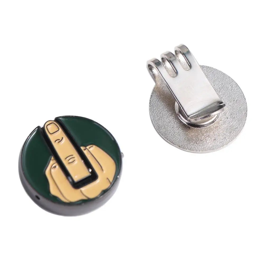 Middle Finger Golf Ball Marker