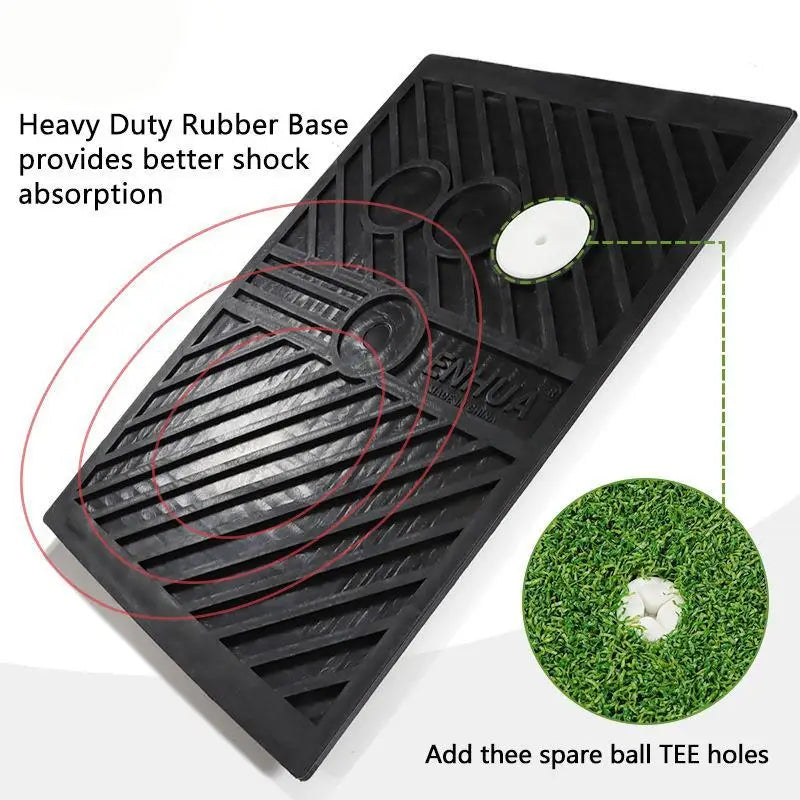 Two Color Hitting Mat Swing Trainer